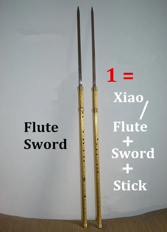 Китайский меч флейта боевые искусства катана кунг-фу флета Tai chi для тренировок
