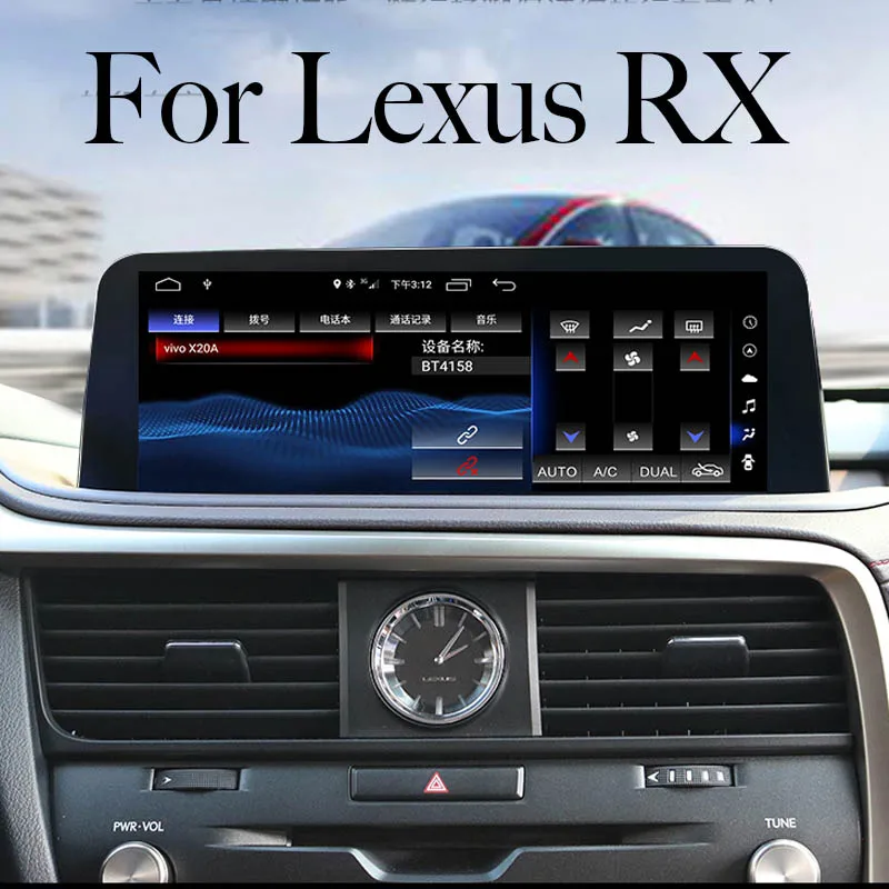 Автомобильный мультимедийный плеер NAVI Radio Stereo для Lexus RX RX400h RX450h AL20 200T 300L
