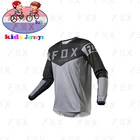 Детская быстросохнущая футболка для мотокросса, рубашка для езды на горном велосипеде, детская одежда для езды на мотоцикле http fox, футболки для мальчиков 2021