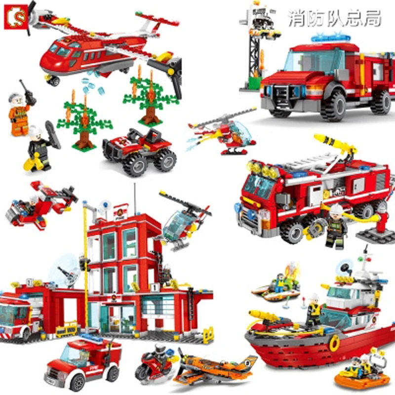 Стиль стрельбы 603034Gfa пожарный самолет поисково-спасательный Робот Модель частиц