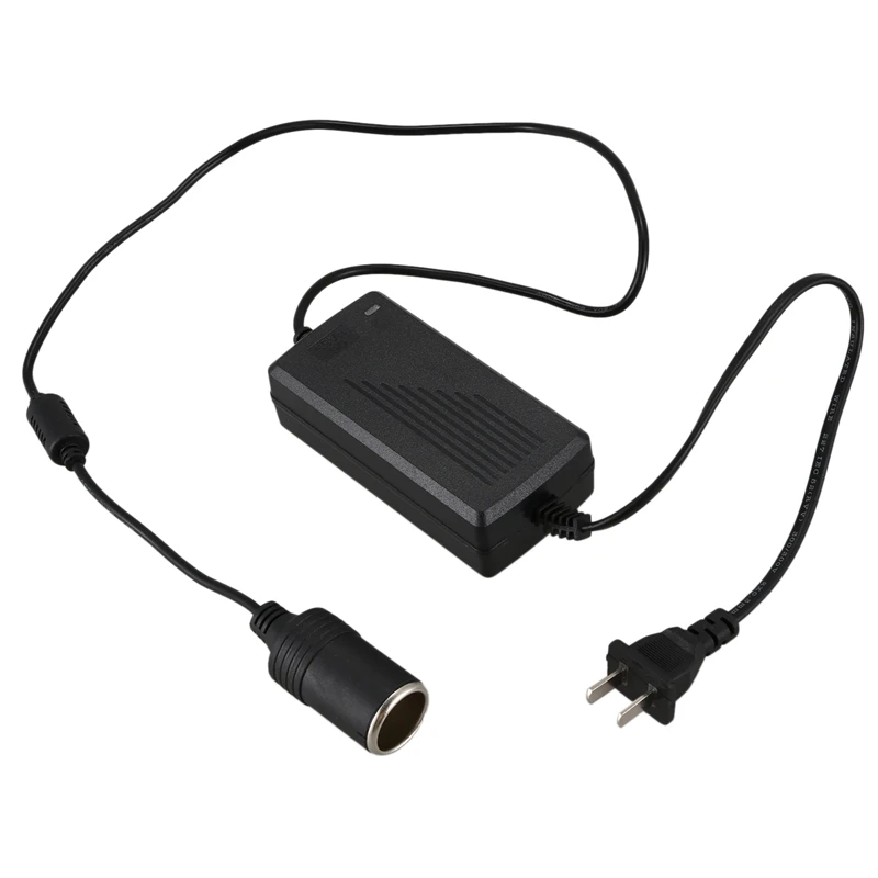 

Car Inverter Cigarette Lighter AC to DC Converter 110V-220V to 12V 6A Cigarette Lighter Outlet Socket Wall Plug 60W Power Charge