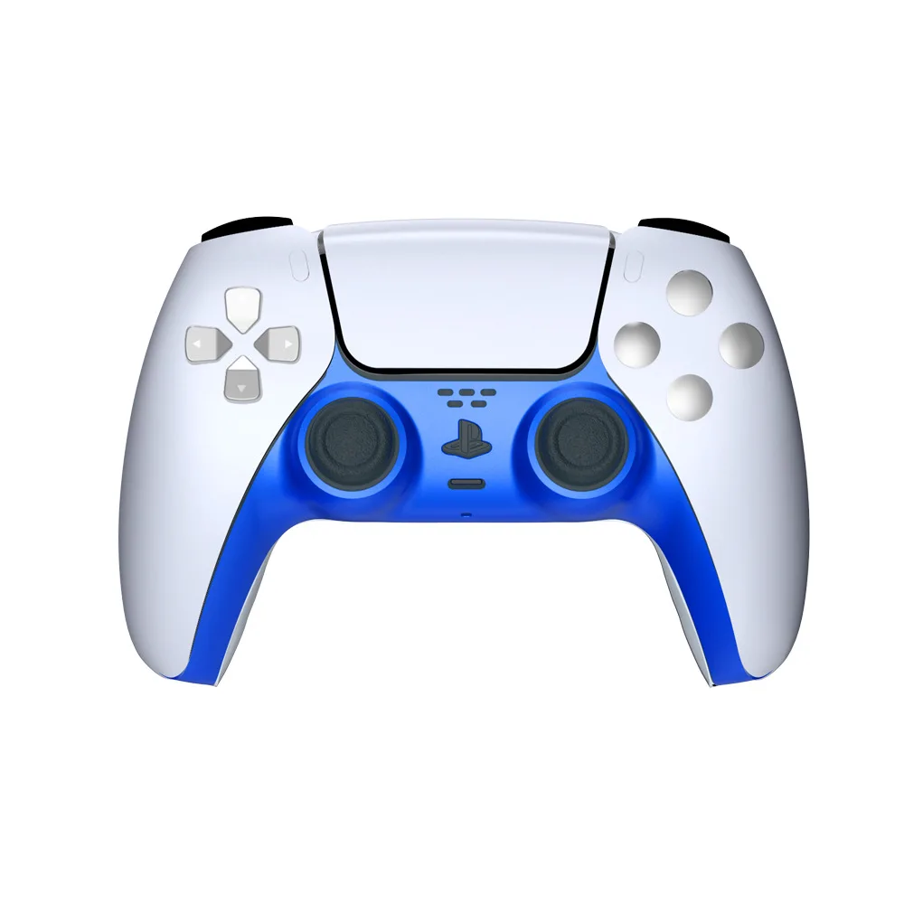 

Skin Shell Case Cover Replacement Decorative Strip Plate for PS5 Disc Version Game Console Anti-Scratch Dustproof Accessories