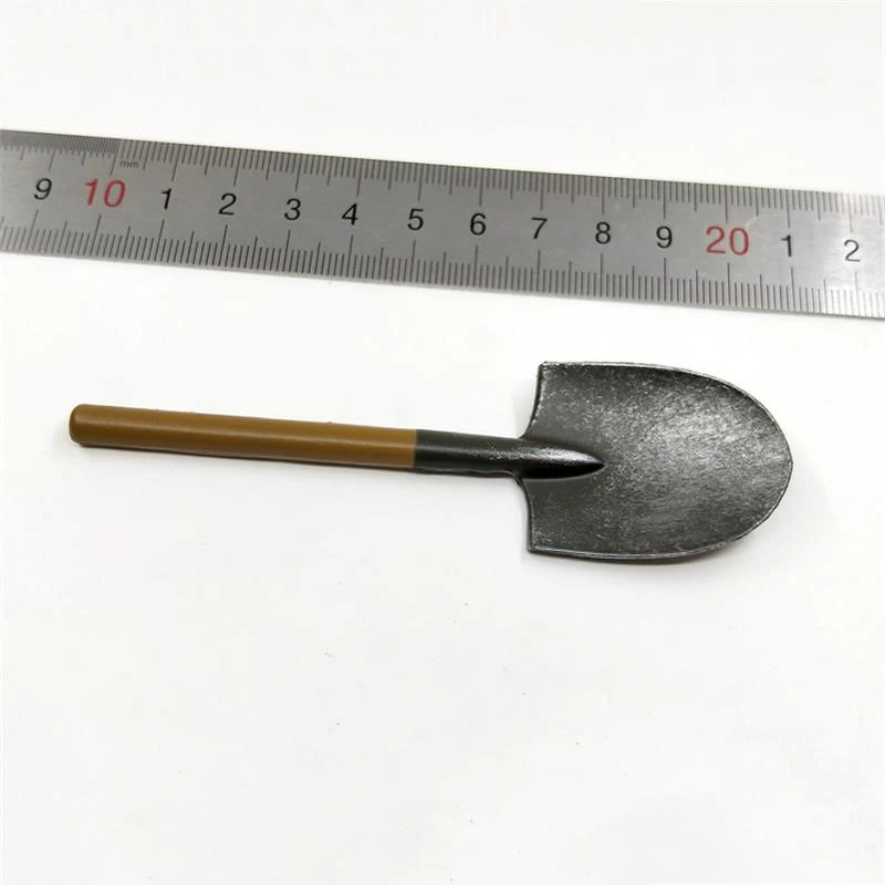 

Hot Sales 1/6th WWII Soldier Spade Shovel Model Of Mini Times Toy M023 Models For Usual 12 inch Doll Action Collectable