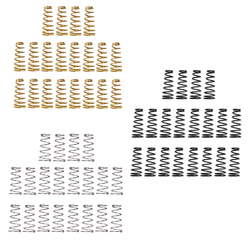 20 stücke elektrische gitarre bass pickup brücke saitenhalter sättel frühling für elektrische gitarrebass pickup free global