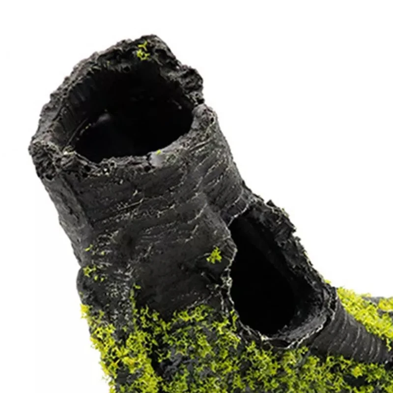 

Aquarium Fish Tank Landscaping Decoration Vintage Home Resin Hideaway Shrimp Breeding Hiding Cave Shelter