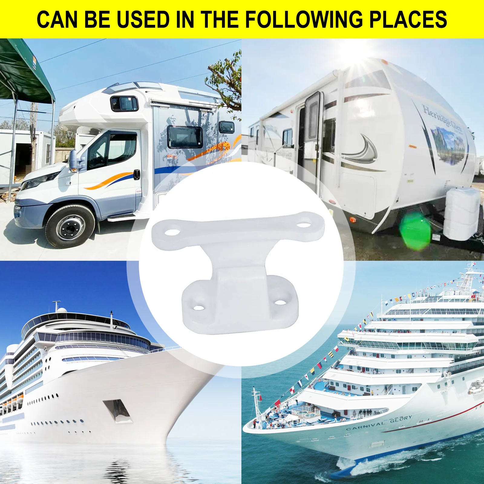 Автомобильный домов на колесах багажные двери зажимы для отсека защелка