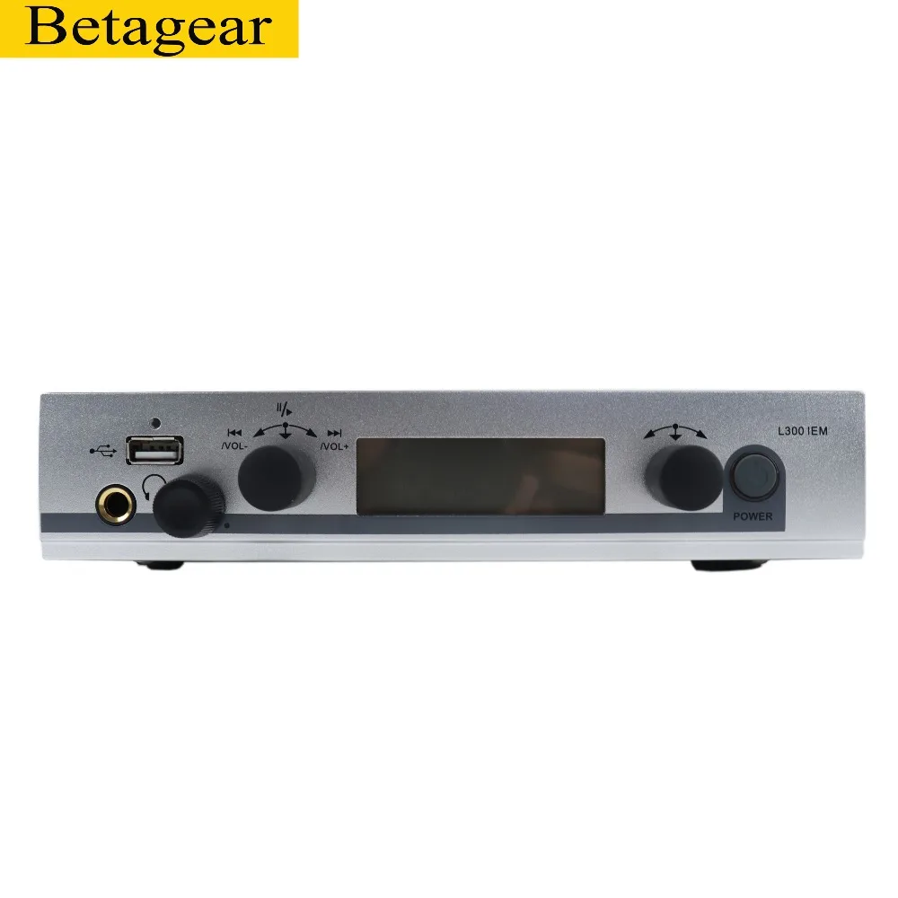 Betagear система передатчиков для сценических выступлений 300IEM G3 SR300 IEM персональный монитор беспроводная система в ухо монитор система аудио Профессиональный
