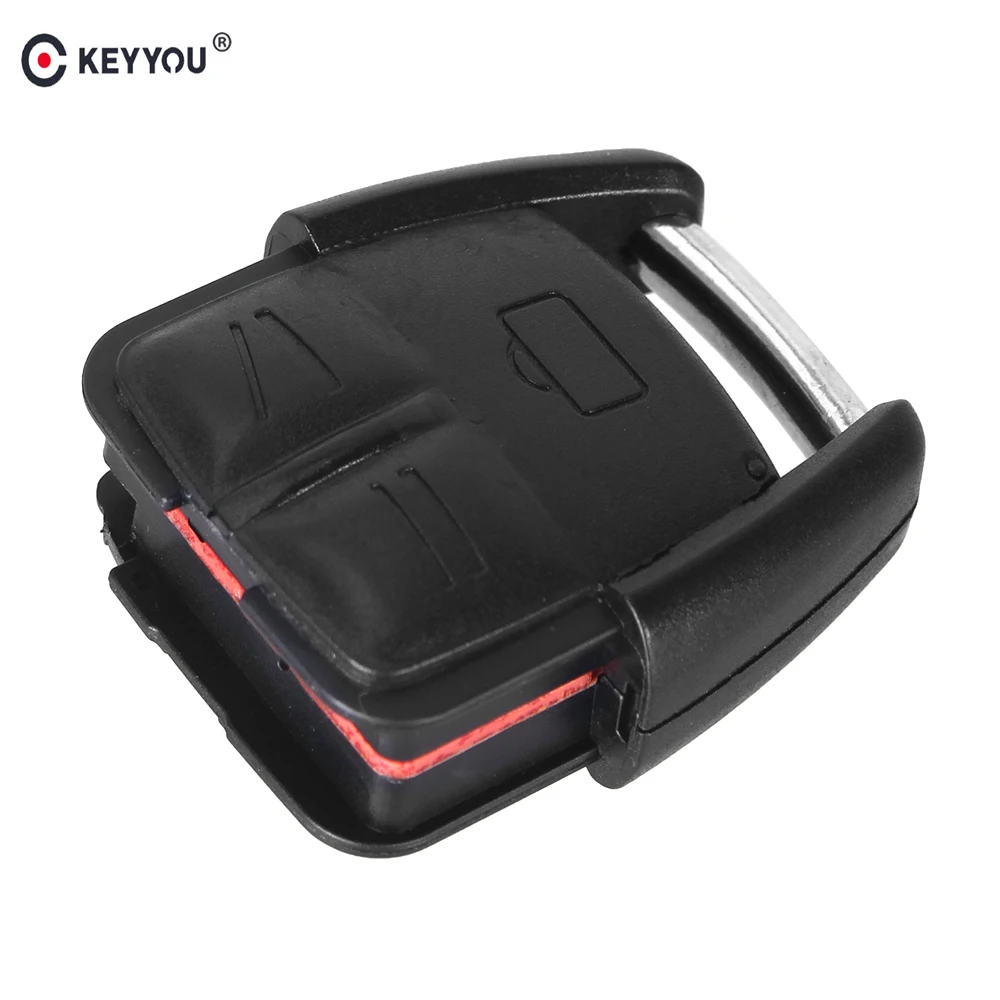 KEYYOU 2 кнопки дистанционного ключа автомобиля оболочки для Vauxhall Opel Omega Signum Vectra без