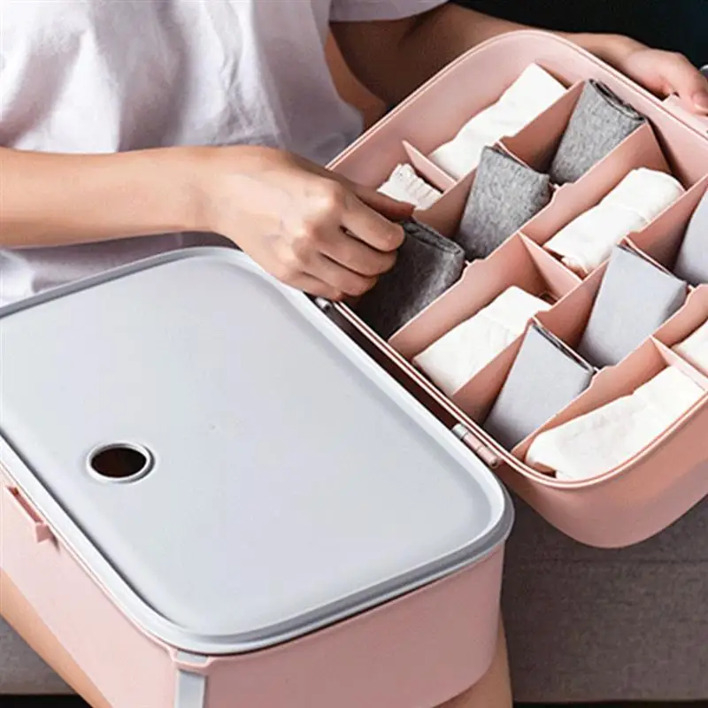 Коробка для хранения нижнего белья складные ящики органайзеры коробка