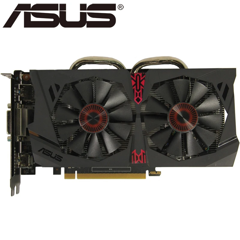 Видеокарты ASUS GTX 950 2 Гб 128 бит GDDR5 видеокарта для карт nVIDIA VGA Geforce GTX950 б/у мощнее чем