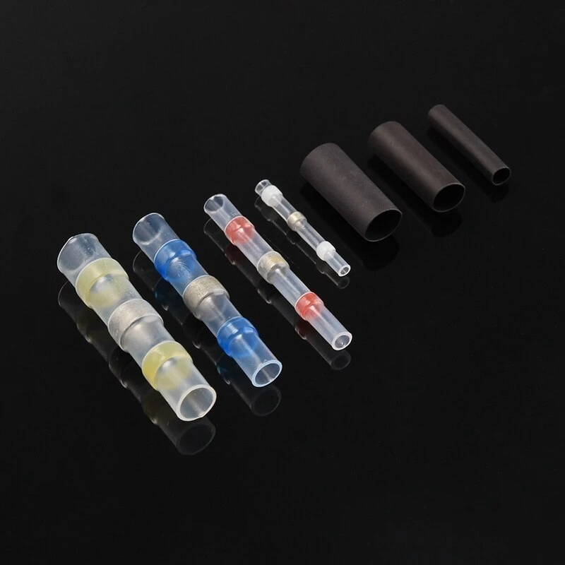 200 шт. Термоусадочные Провода соединители для припоя рукава водонепроницаемые