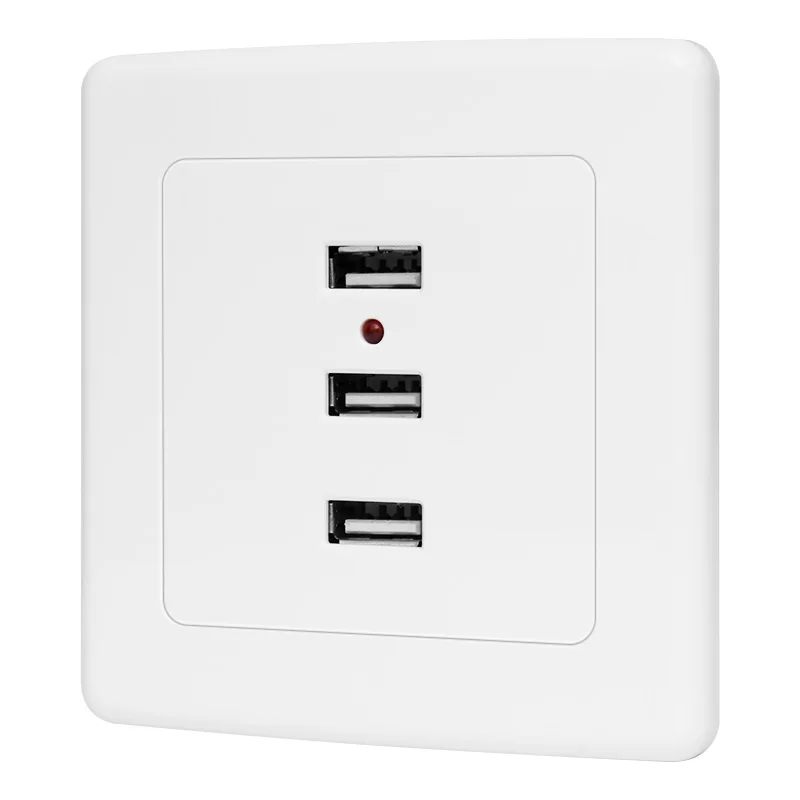 Настенное зарядное устройство KEKA с 3 портами USB адаптер питания