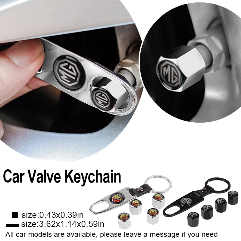 

Car Wheel Cover Tire Valve Caps KeyChain for Seat leon 5f 6l 1p fr ibiza 6j mk1 mk2 mk3 altea alhambra car accessories