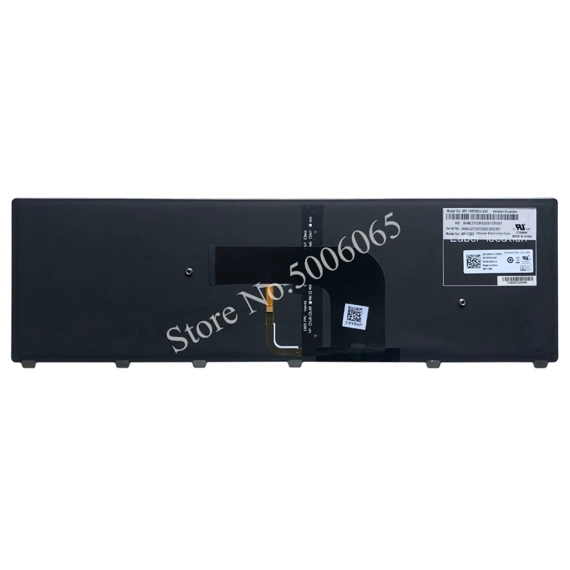 Новинка для Dell Inspiron 17 7000 7737 Клавиатура ноутбука с подсветкой серебристый