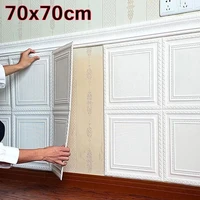 3d wall sticker stereo ceiling panel roof decor foam wallpaper self adhesive waterproof diy living room decoration tv background
