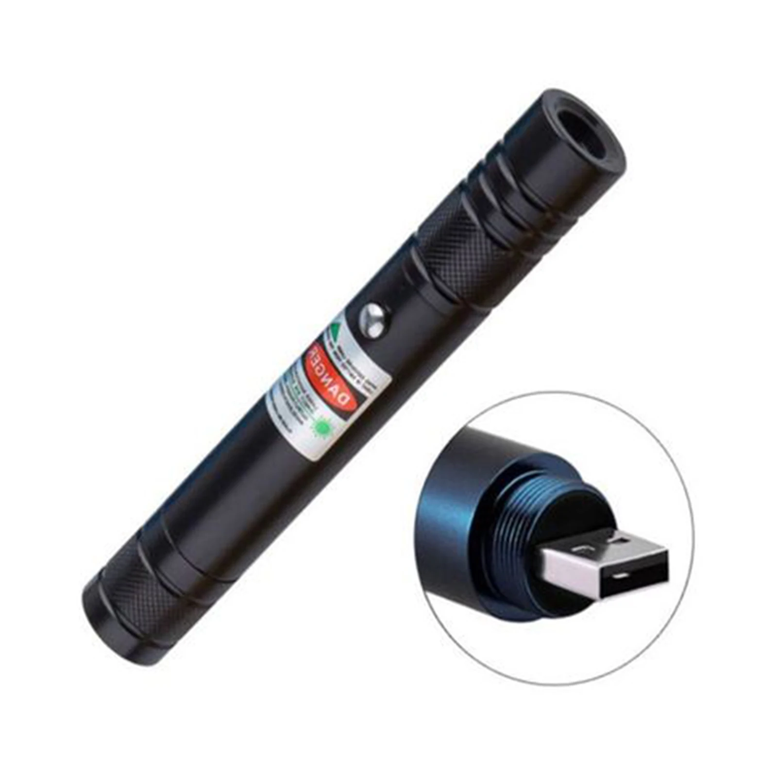

USB Tactical Laser Torch High Power USB Rechargeable Waterproof Laser Flashlight Adjustable Focus For Meeting Hunting