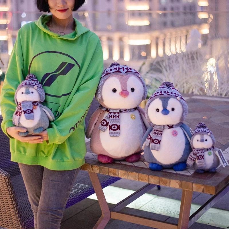 

Soft 20-47CM Kawaii Penguin Plush Stuffed Animal Doll Fashion Toy for Kids Baby Nice Girls Christmas Kids Baby Doll Nice Gift