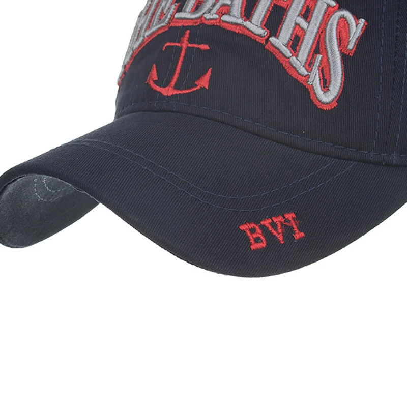 Бейсболка с вышивкой регулируемая уличная воздухопроницаемая бейсболка