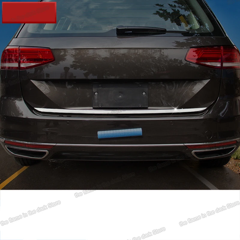 Полоса багажника из нержавеющей стали Lsrtw2017 планка для Volkswagen Passat B8 вариант 2016 2017
