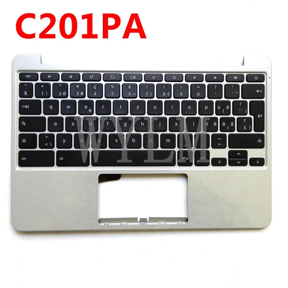 

C201PA For ASUS Chromebook C201 C201P C201PA Bilingual laptop keyboard frame C case external