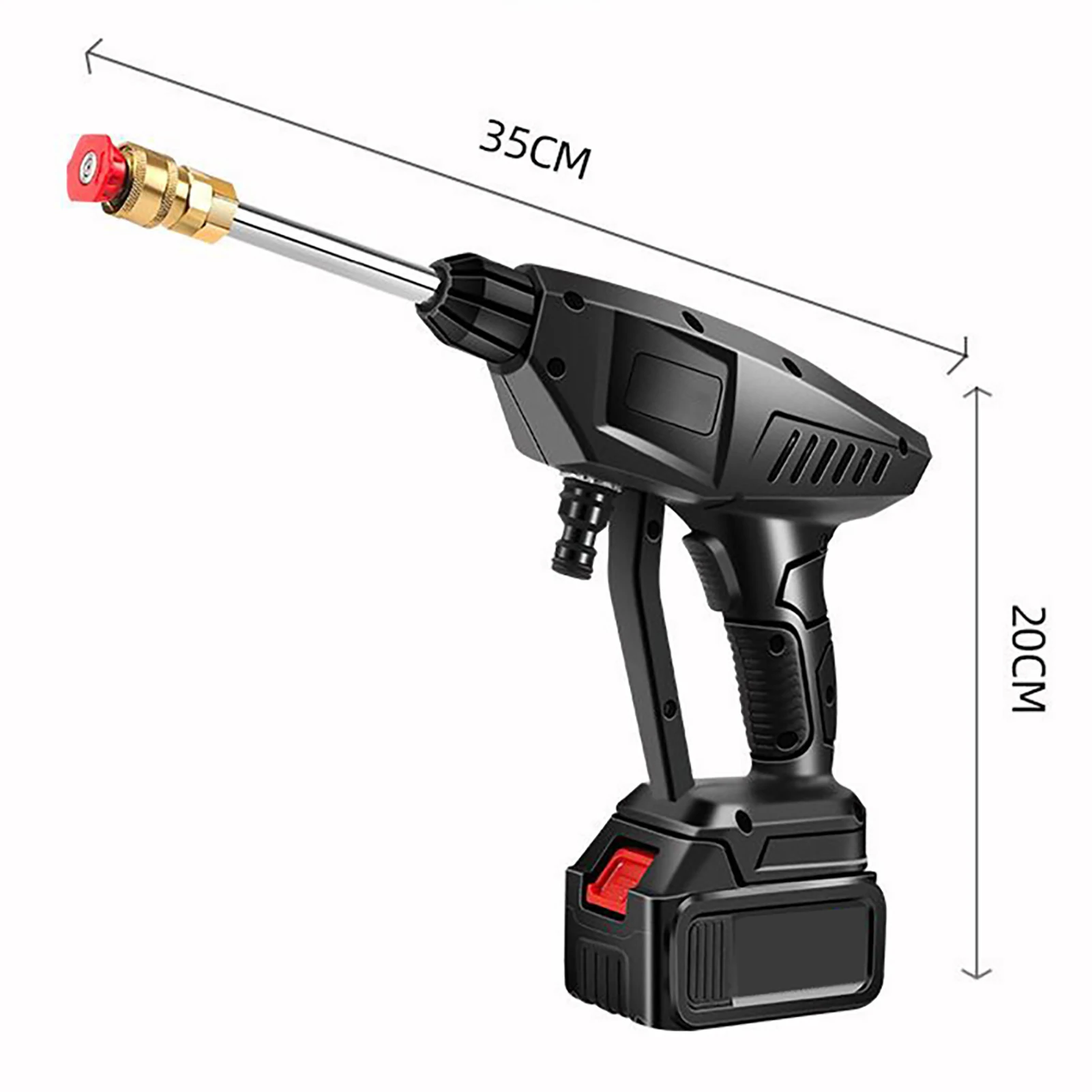 Купить Портативный многофункциональный мойщик высокого давления, 21 в, 30 бар