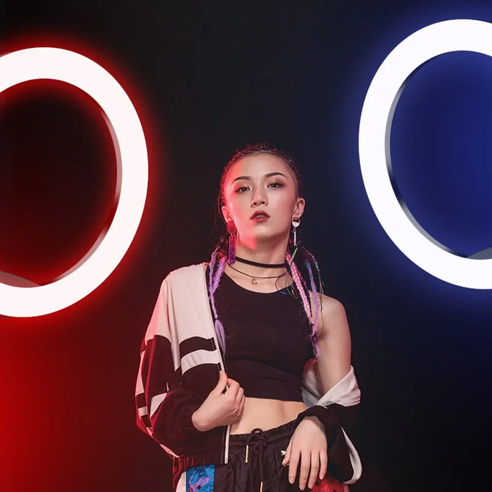 

8/10/12/13 inch RGB Ring Light LED Ring Light Selfie Fill Light with Stand For Phone Conferencing Live Broadcast Youtube Tik Tok