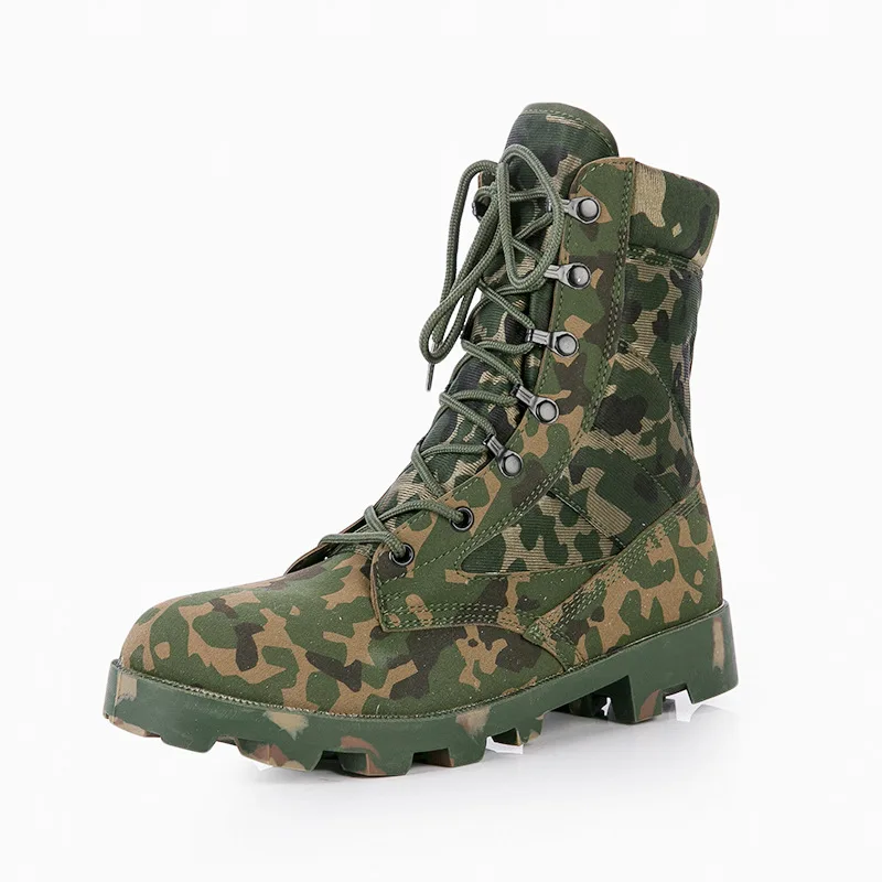 

Camouflage Military Boots Men's Shoes Combat Ankle Boots Waterproof Work Safety Shoes Hiking Hunting Boots Climbing Shoes Boats