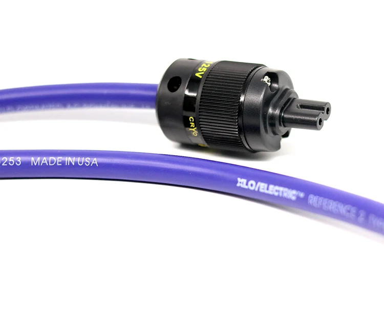 Кабель питания Hifi XLO для справки 2 US с фигуркой 8 IEC | Электроника
