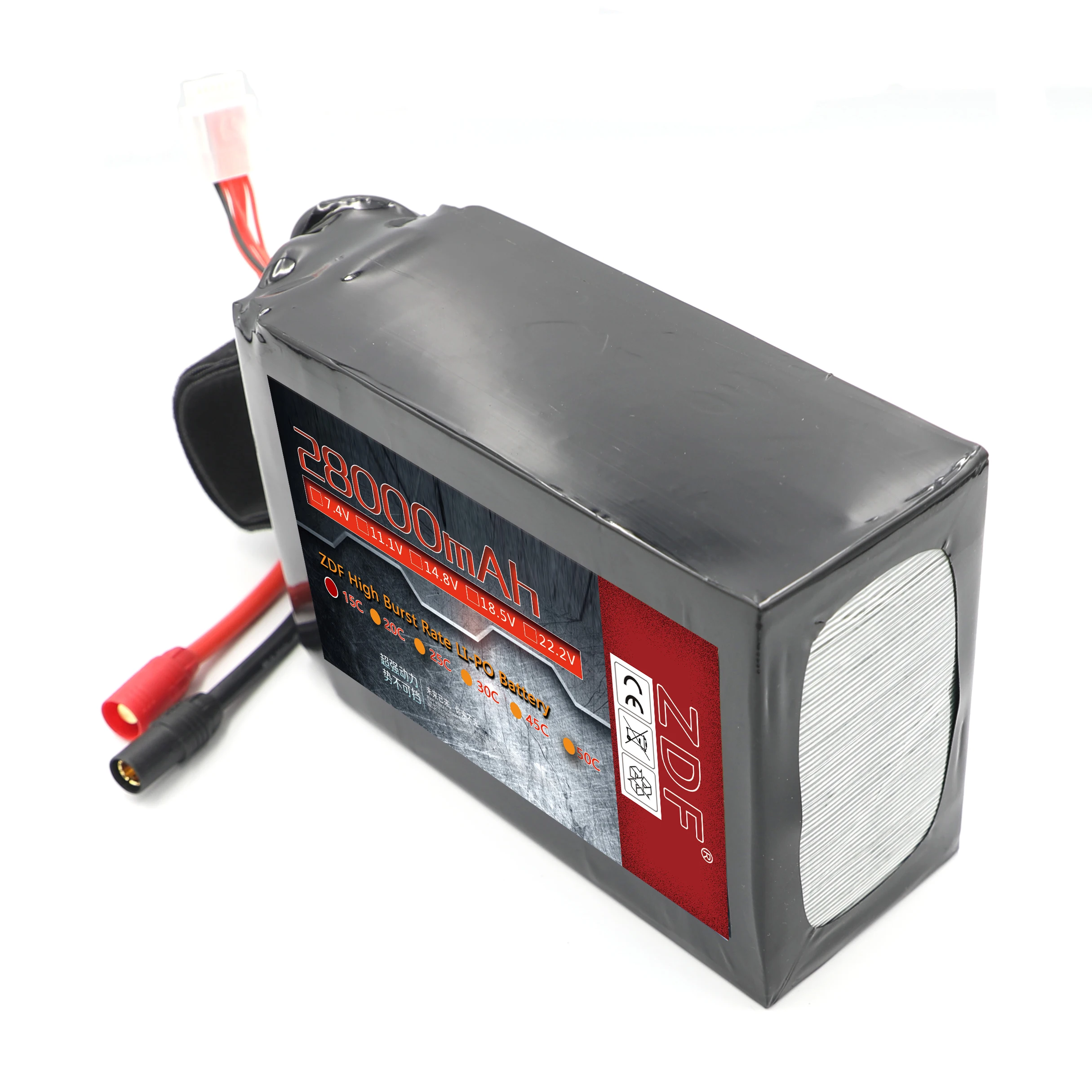 Аккумулятор Lipo ZDF 22 2 в 44 4 48 1 мАч 28 Ач 6S 12S 13S 20C|Детали и аксессуары| |