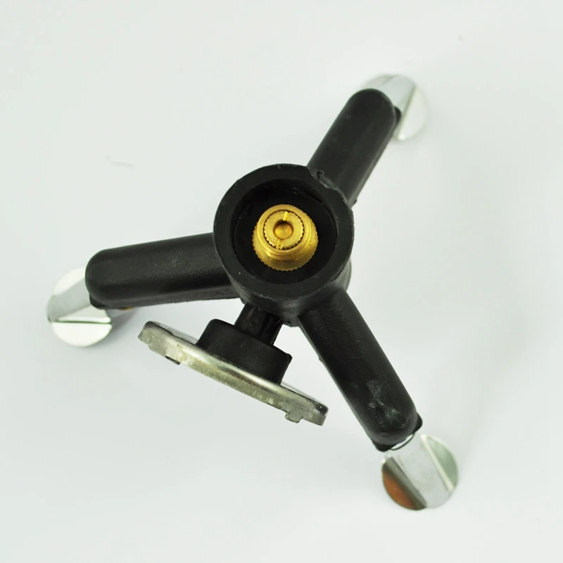 Трехножная переходная головка сопло для газовой бутылки винтовые ворота