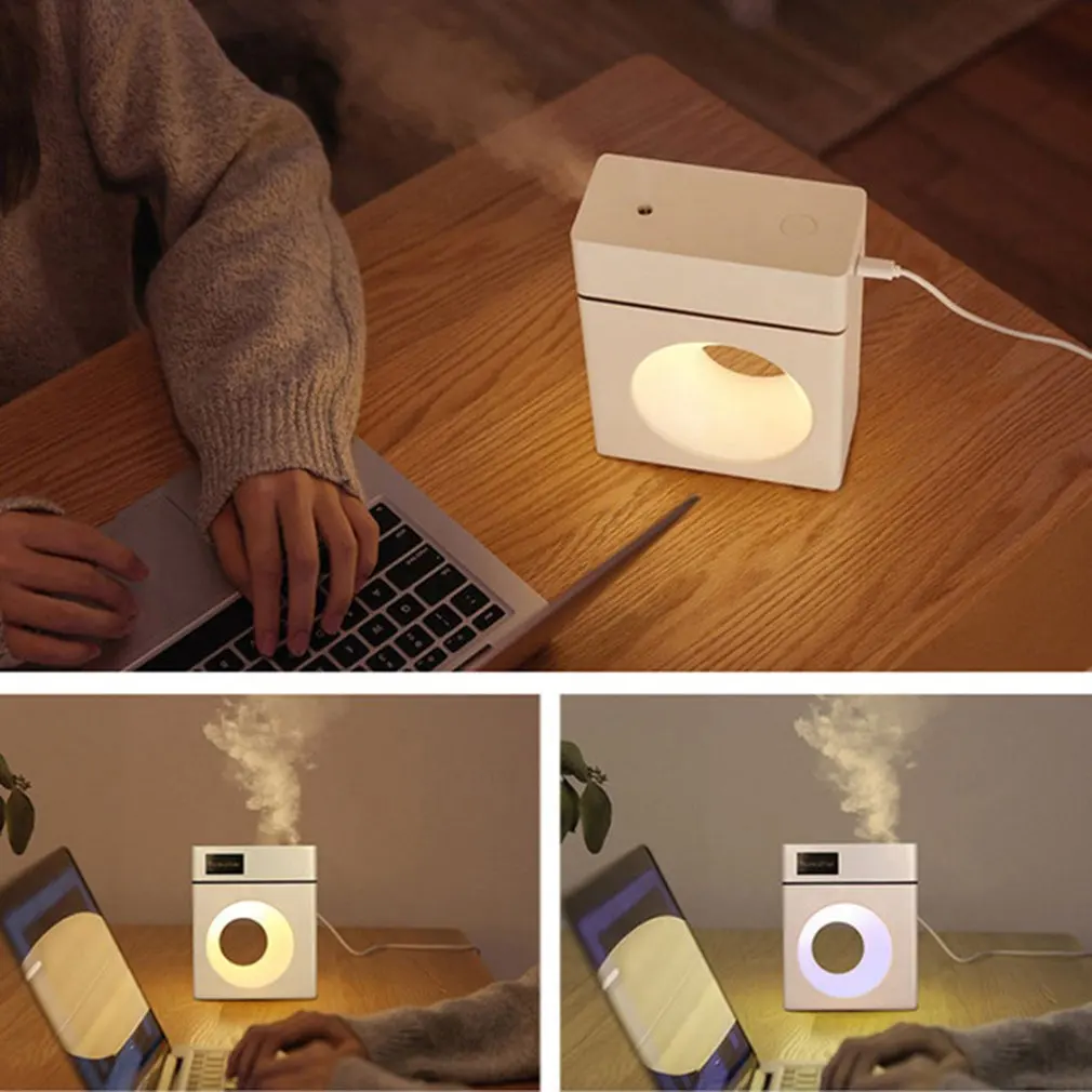 

Mist Humidifier Diffuser Portable USB Powered Desktop Quiet Humidifier Home Large Fog Volume Air Atomizer