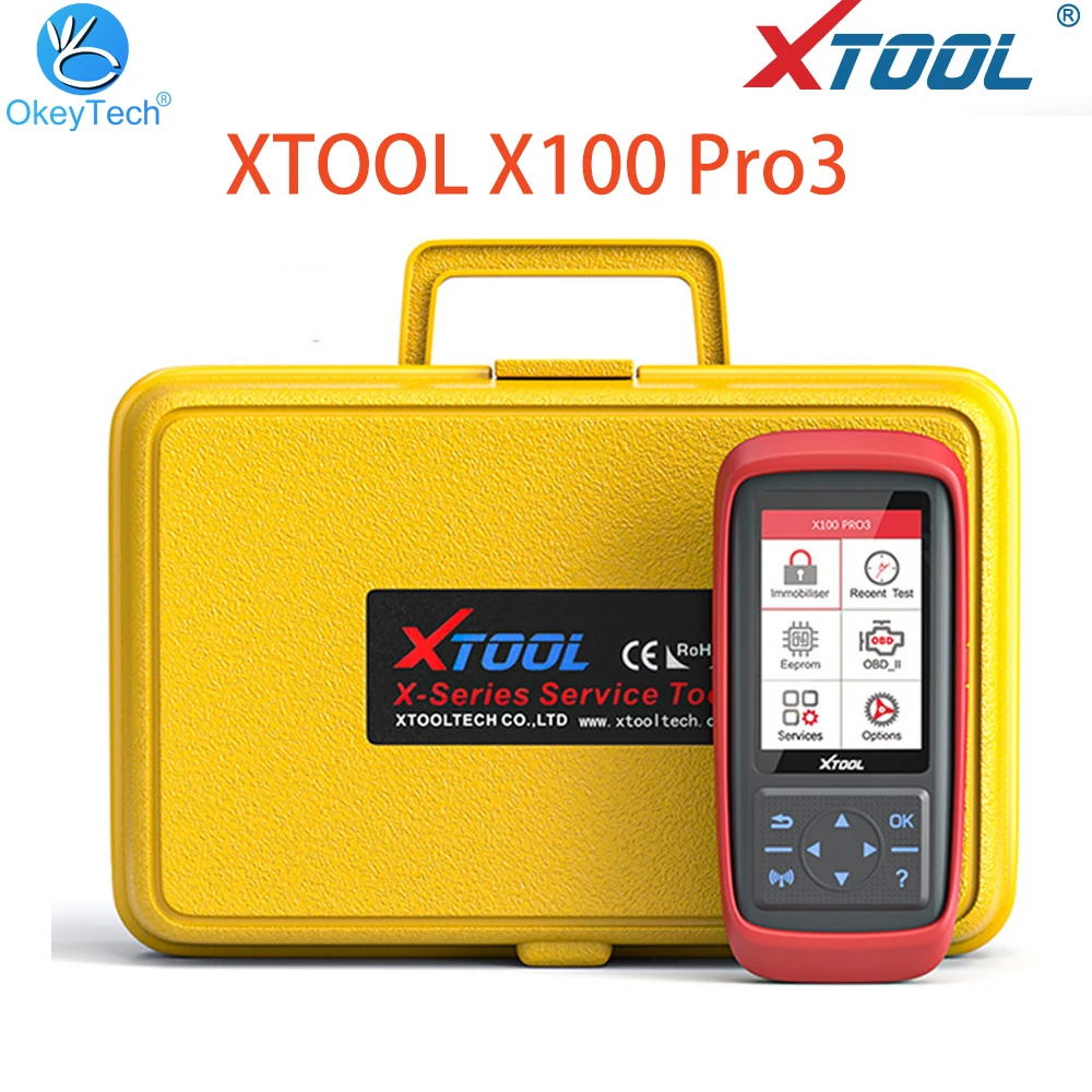Сканер автомобильного кода XTOOL X100 PRO3 OBD2 диагностический инструмент с более