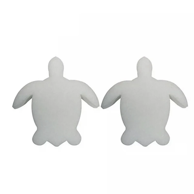 

20Pcs White Floating Spa Sponge Turtle Oil Absorbing Hot Tub Skimmer Scum Absorber Cleaners for Swimming Pool Dropship CNIM Hot
