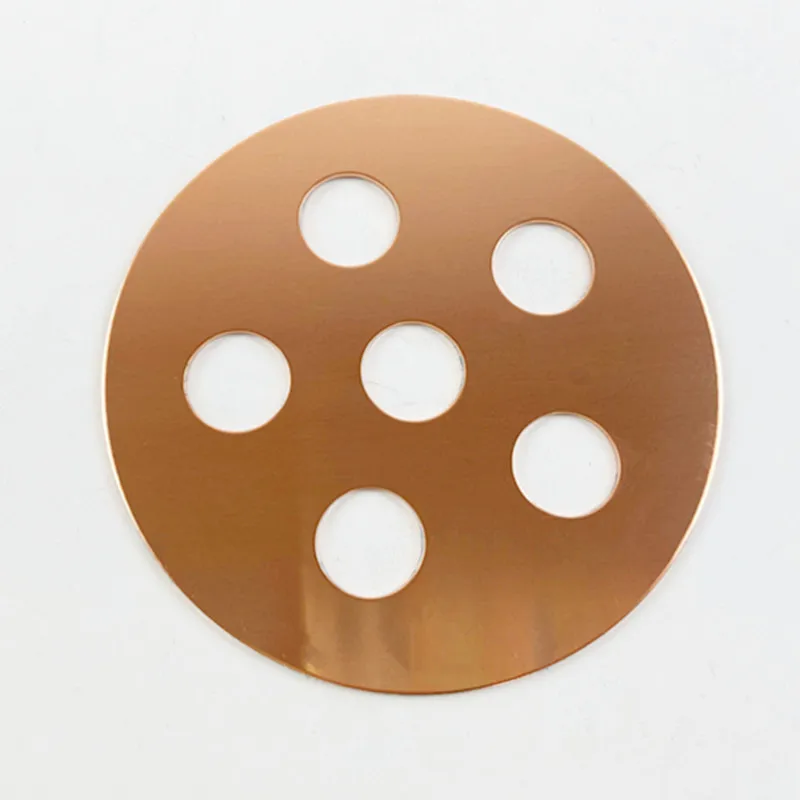 Тарелка пузырьковая из красной меди 4 дюйма (OD102mm)