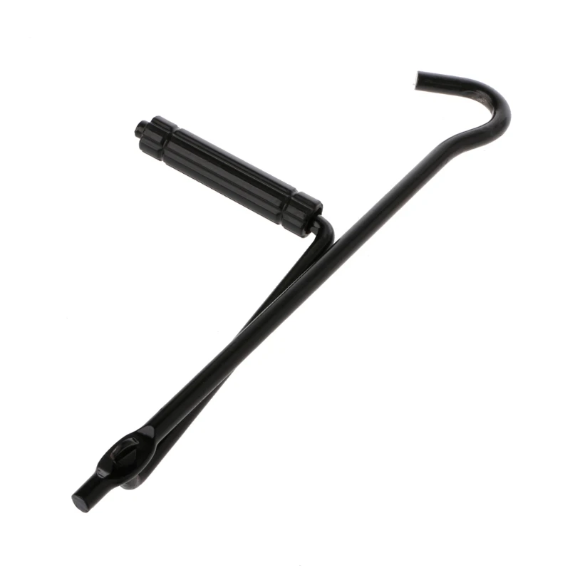 

Car Metal Handle Scissors Jack Wrench Auto Black Durable Wheel Repair Tool T3EF