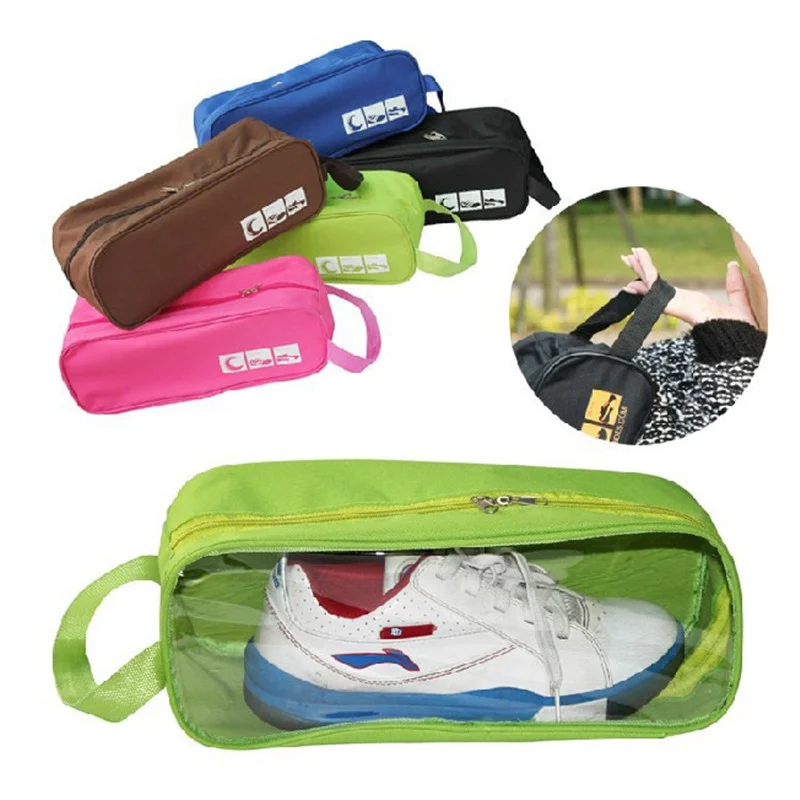 

1Pcs Portable Travel Shoe Bag Waterproof Dust-Proof Multifunction Transparency Clothes Tidy Pouch Makeup Case Toy Organizer