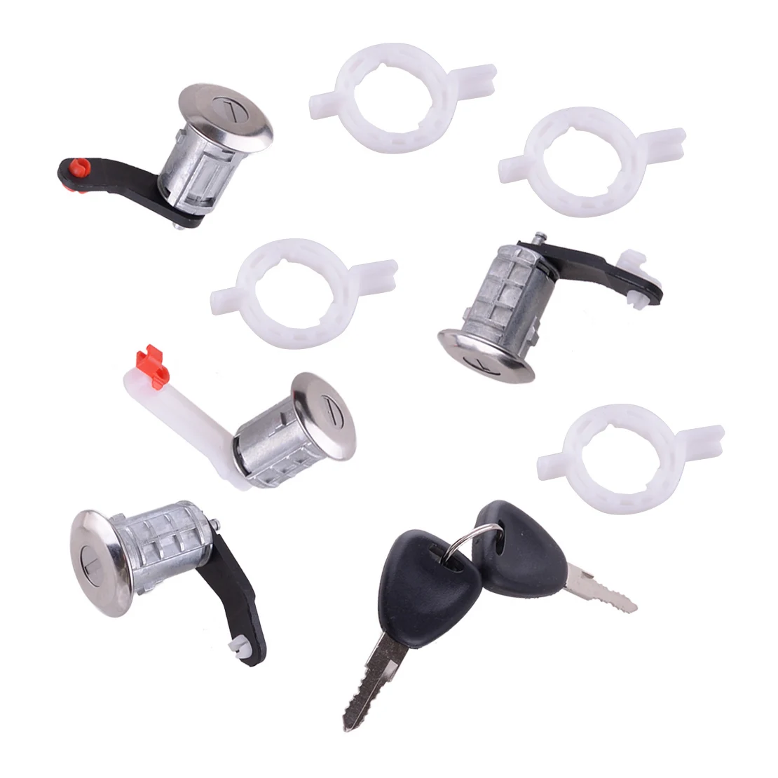 

7701470952, 7701470944, замок передней и задней двери, цилиндрический ствол ключа, подходит для Renault Master, Opel, Movano, Nissan, Interstar 7701470945