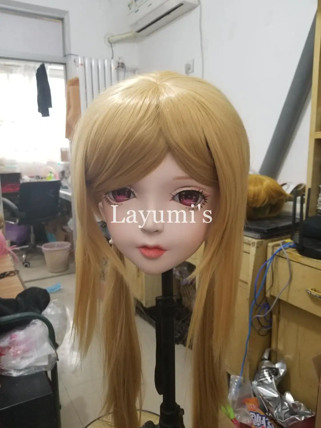 (Новинка-39) Силиконовая маска ручной работы с полной головкой маскарадные