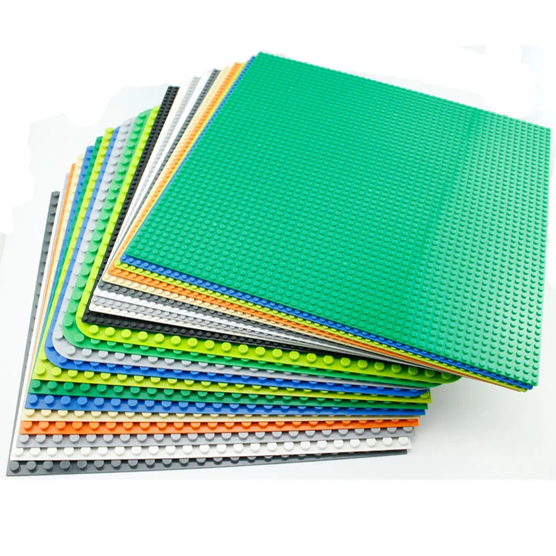 Классический 32*32 точек опорные плиты Пластик маленькие кирпичики Подходит