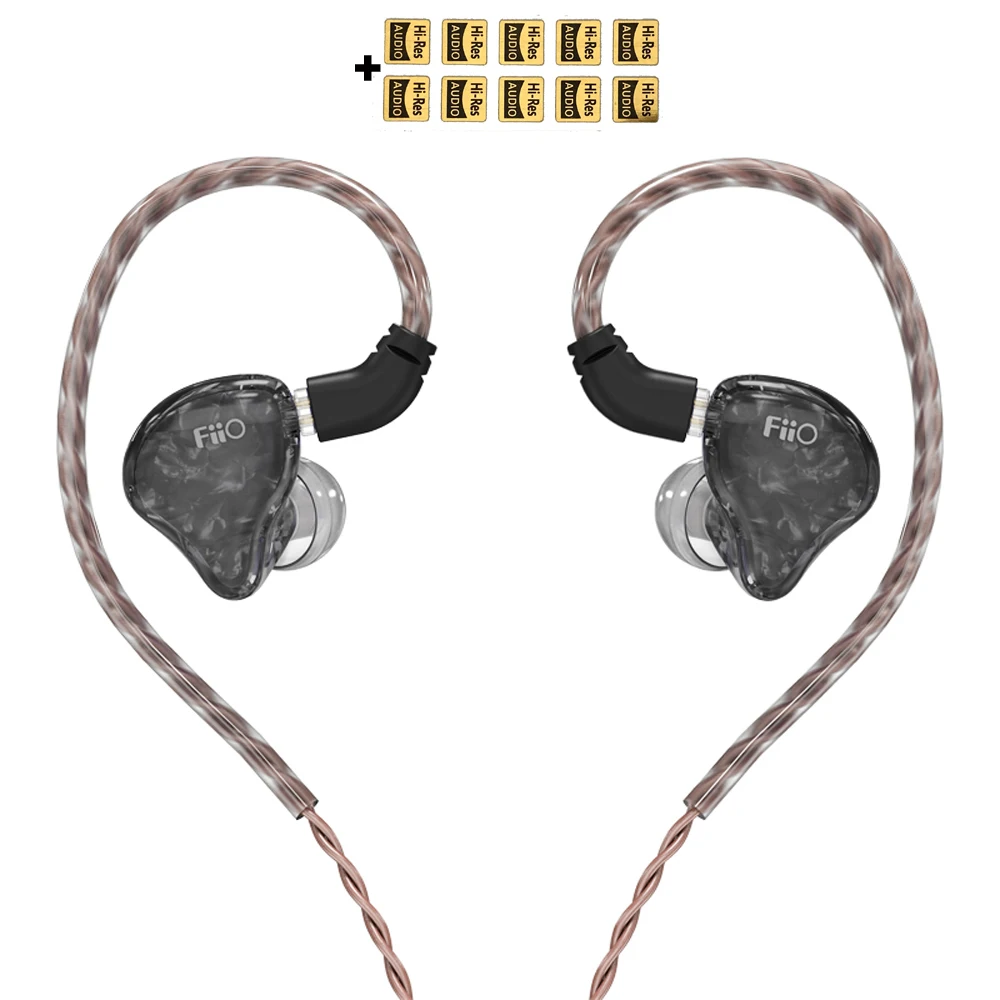 

FiiO FH1s Hi-Res 1BA+1DD(Knowles 33518,13.6mm Dynamic) In-ear Earphone IEM with 2pin/0.78mm Detachable Cable for Popular Music