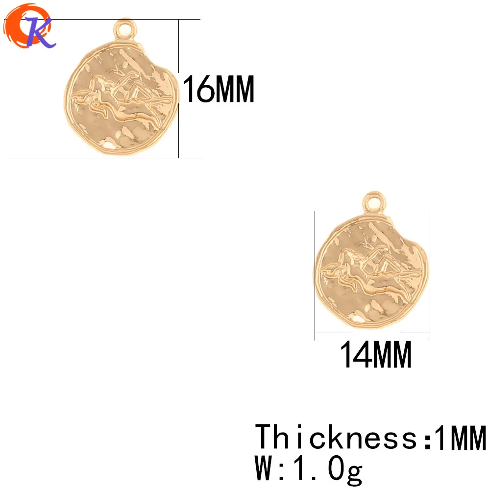 EAAC-187241-01694-2 Cordial Дизайн 50 шт ювелирные аксессуары/подвеска созвездия/подлинный позолота/diy части/Подвески/ручная работа/застежки для сережек - Цвет: EAAC-187241-01694-2