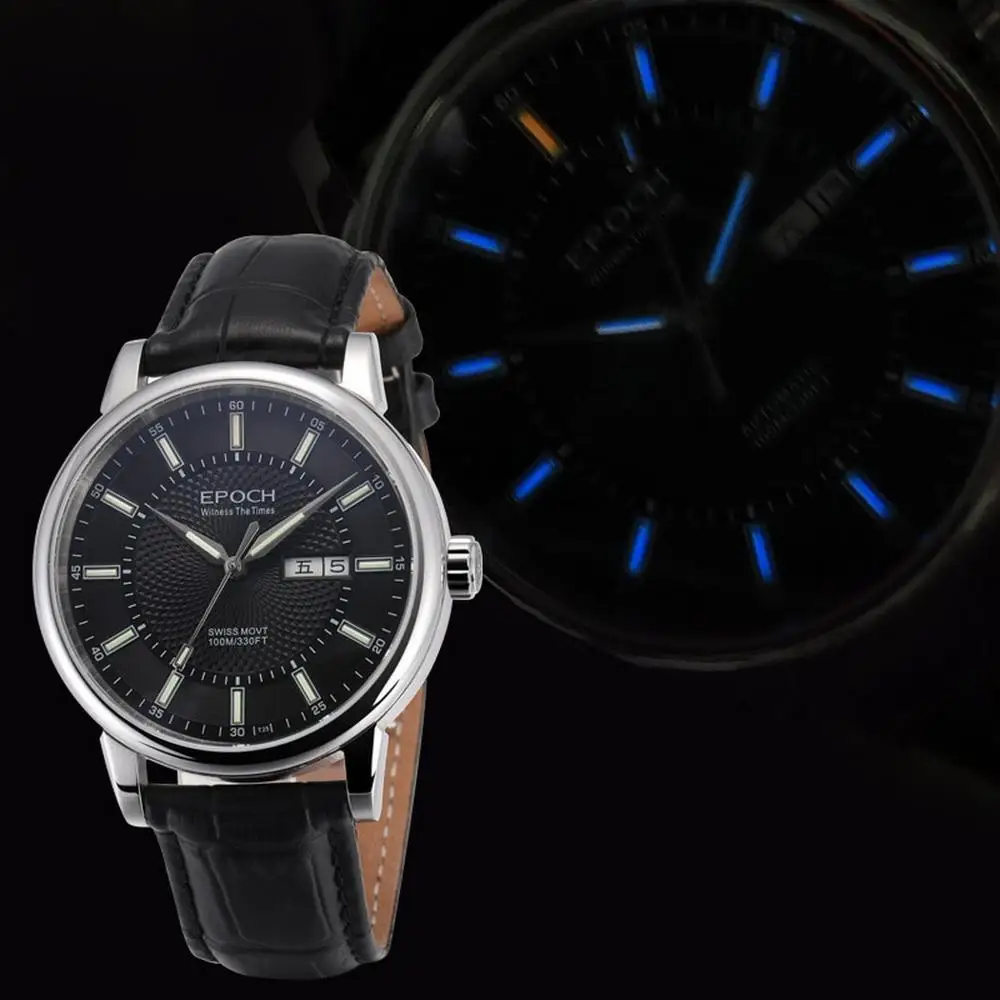 Мужские автоматические часы мужские T100 tritium EPOCH Мужская одежда самовзор