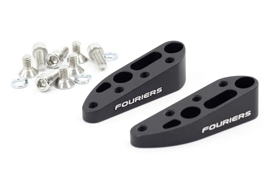 

Fouriers 10 and 15 Degrees Aerobars Stack for Alloy TT Handlebar Spacer Extender For GIANT Road Bike Height Stackers