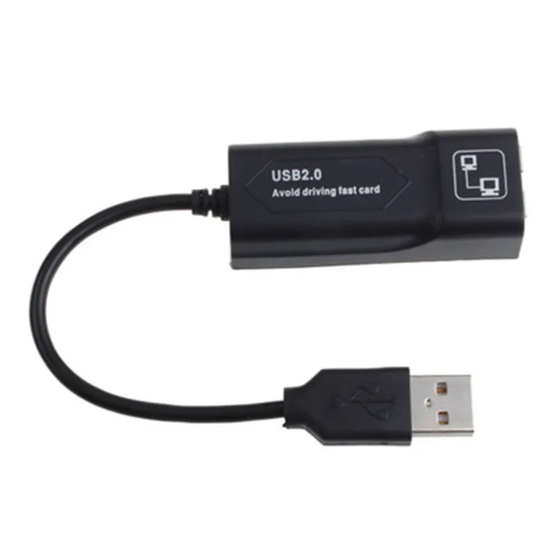 

3 Types Lan Network Card USB2.0/Type C To RJ45 Ethernet Adapter Drive-free External 3-Port Hub For PC