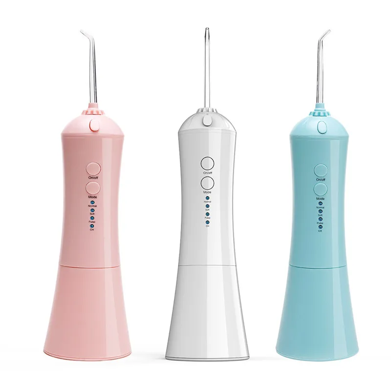 

300ml Cordless Water Flosser USB Rechargeable Portable Dental Water Jet 3 Modes Waterproof Oral Irrigator Home Teeth Cleaner