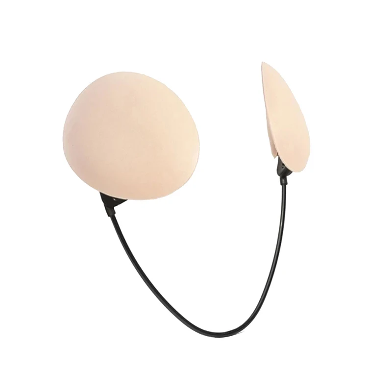 

Frontless Bra Frontless Backless & Strapless Deep Bra Kit Push-Up Bra Beige Summer Thin Gather Nipple Patch Underwear Accessorie