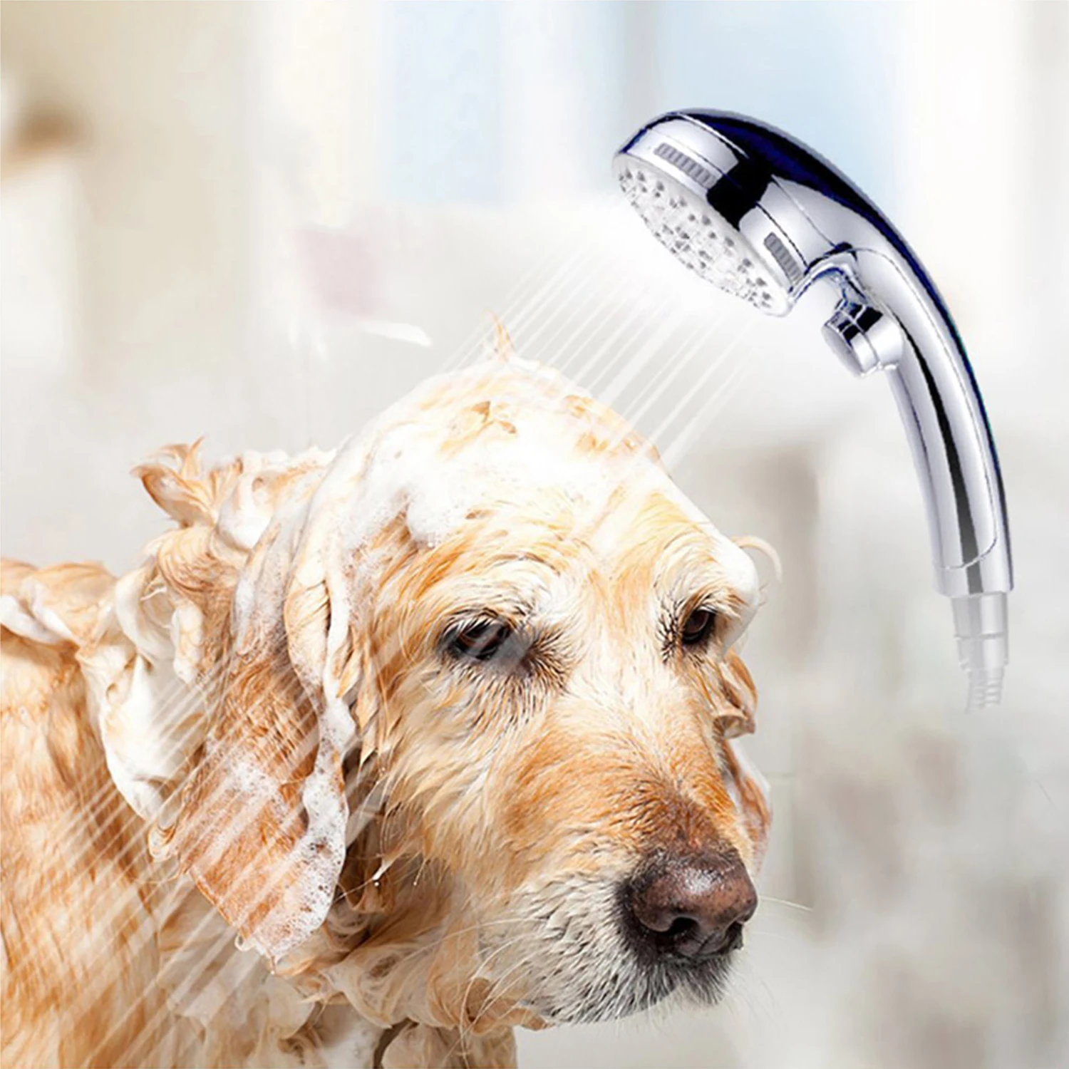 Насадка для душа 5 настроек распыления экономия воды высокое давление ручная