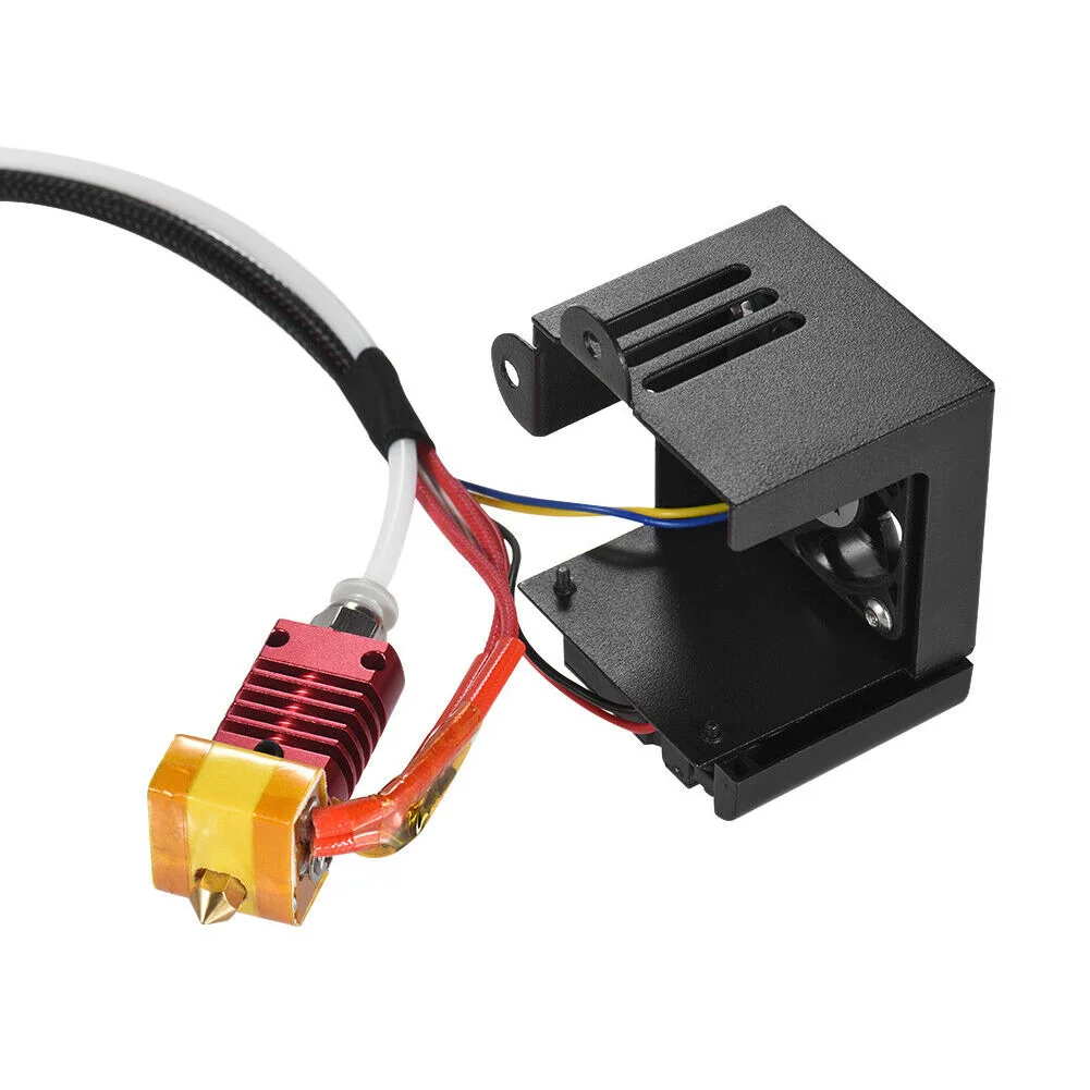 Assembled Portable Block Professional Extruder Improved Hot End Kit Aluminum 0.4mm 3D Printer Parts Nozzle For Creality -10 | Компьютеры и