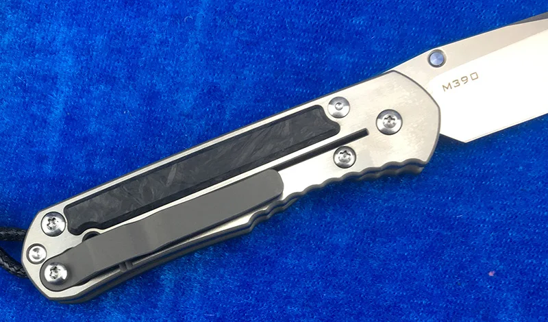 Kevin John small sebenza 21 folding knife M390 blade TC4 Titanium handle outdoor camping hunting pocket fruit Knives EDC tools