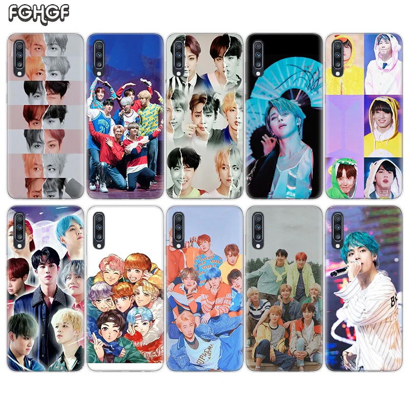 Ножные браслеты с корейской популярной KPop КОМАНДА чехол для samsung Galaxy S9 S8 A6 A8 J4 J6 Plus